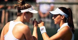 Luisa Stefani e Gabriela Dabrowski vencem mais uma em Indian Wells