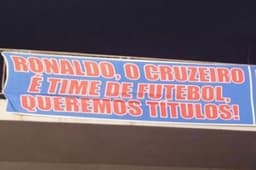 Torcedor do Cruzeiro está na bronca com a gestão de Ronaldo Fenômeno