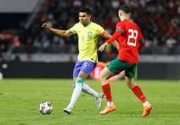Casemiro - Brasil x Marrocos