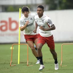 Flamengo David Luiz Matheus França