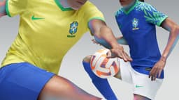 Novos uniformes da Seleção Brasileira Feminina