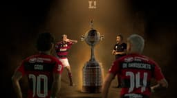 Arte Flamengo Libertadores