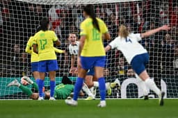 Inglaterra x Brasil Feminina
