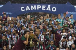 Fluminense x Flamengo - Fluminense campeão com Diniz