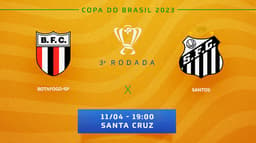 Chamada - Botafogo SP x Santos