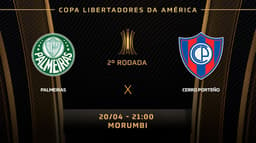 Chamada - Palmeiras x Cerro Portenho