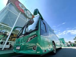 Ônibus Palmeiras - Academia de Futebol
