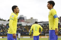 Riquelme Fillipi e Vitor Reis - Seleção sub-17