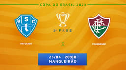 Chamada - Paysandu x Fluminense