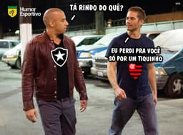Meme: Flamengo x Botafogo