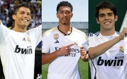 Cristiano Ronaldo, Bellingham e Kaká