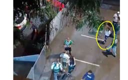 Gabriela Anielli - torcedora do Palmeiras atingida por estilhaço de vidro no arredores do Allianz Parque