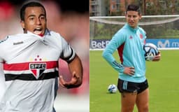 Lucas Moura e James Rodríguez podem se tornar jogadores do São Paulo ainda nesta temporada
