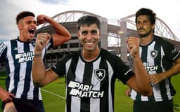 Jogadores do Botafogo com contrato a renovar