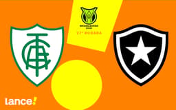 América-MG x Botafogo