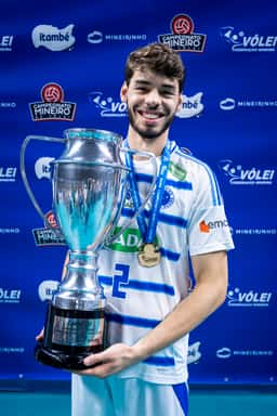 Miniatura da imagem: Willian na final do Mineiro de Vôlei 2025 (Foto: Agência i7/Sada Cruzeiro)