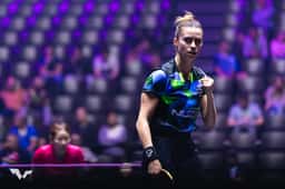 Miniatura da imagem: Bruna Takashi vence Eunhye Lee na primeira rodada do WTT Champions de Montpellier (Foto: Divulgação / WTT)