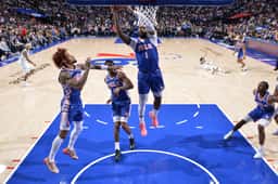 Miniatura da imagem: Charlotte Hornets x Philadelphia 76ers (Foto: Jesse D. Garrabrant / NBAE / Getty Images via AFP)