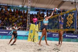 Miniatura da imagem: Etapa Rio Circuito Mundial de vôlei de praia - Foto: Gianne Carvalho/MPG/CBV