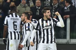 Alvaro Morata - Liga dos Campeões: Juventus x Borussia Dortmund (Foto: Giuseppe Cacace/AFP)