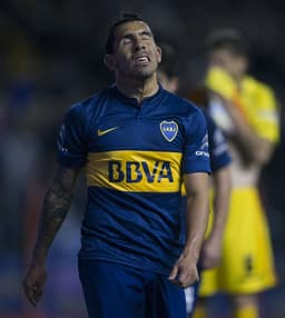 Tevez - Boca Juniors x Crucero del Norte (Foto: Alejandro Pagni / AFP)