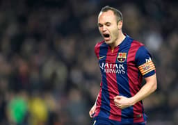 Iniesta (Foto: Lluis Gene/ AFP)