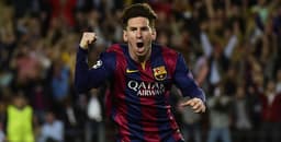 Lionel Messi deve voltar a jogar num prazo de um mês (Foto: AFP / PIERRE-PHILIPPE MARCOU)