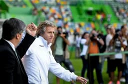 técnico Jorge Jesus pelo Sporting (Foto: AFP)