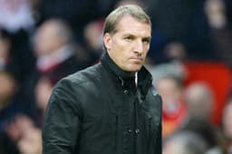 Manchester United x Liverpool - Brendan Rodgers (Foto: Oli Scarff/ AFP)