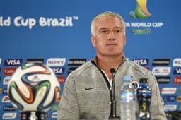 Didier Deschamps - Coletiva da França (Foto: Franck Fife/AFP)