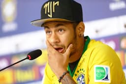 Coletiva de Imprensa com Neymar (Foto: Cleber Mendes/LANCE!Press)