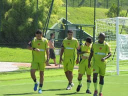 Vasco - Pré-temporada - Atibaia - Treino (Foto: Bruno Braz)