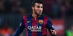 Mesmo machucado, Rafinha renovou com o Barcelona (Foto: Arquivo Lance)