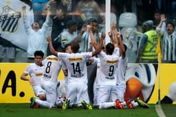 Santos x Palmeiras (Foto: Ivan Storti/Lancepress!)