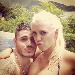 Wanda Nara ao lado do atual marido Mauro Icardi (Foto: Divulgação)