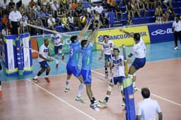 Minas busca a reabilitação na Superliga diante do Vôlei Brasil Kirin, nesta quinta-feira, no Ginásio do taquaral, em Campinas (SP) (Foto: Divulgação)