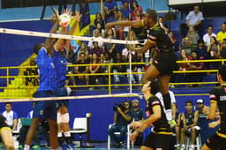 Aracaju jogador do Sesi-SP enfrenta, nesta sexta-feira, o Minas pela Superliga Masculina de vôlei (Foto: Tião Martins/PMSJC)