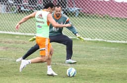 Fred - Treino do Fluminense (Foto: Paulo Sérgio/Lancepress!)