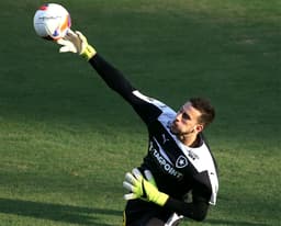 Helton Leite - Botafogo (foto:Vitor Silva/sspress)