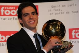 Kaká Bola de Ouro (Foto: AFP)