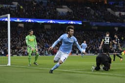 Manchester City x Borussia Mönchengladbach (foto:AFP)