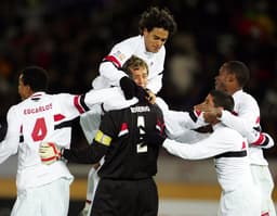 São Paulo x Liverpool no Mundial 2005