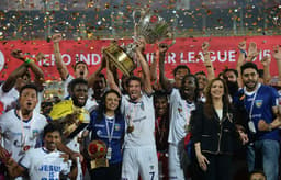 Antes de voltar para o Santos para encerrar sua carreira, Elano foi campeão da Liga Indiana no final de 2015 pelo Chennaiyin