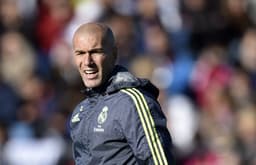 Zidane já treinou o Real Madrid nesta terça-feira (Gerard Julien / AFP)