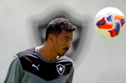 Treino do Botafogo - Rodrigo Lindoso