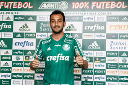 Apresentação do Edu Dracena no Palmeiras