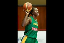 Treino da seleção Brasileira de Baskete