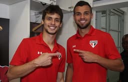 Lucão e Rodrigo Caio