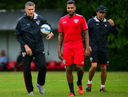 Treino do São Paulo, Breno e Bauza