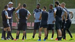 HOME - Treino do Botafogo - Ricardo Gomes (Foto: Vítor Silva/Botafogo/SsPress)